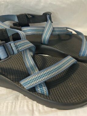 Chaco size 11  Women's Blue Strappy Sport Sandals adjustable waterproof